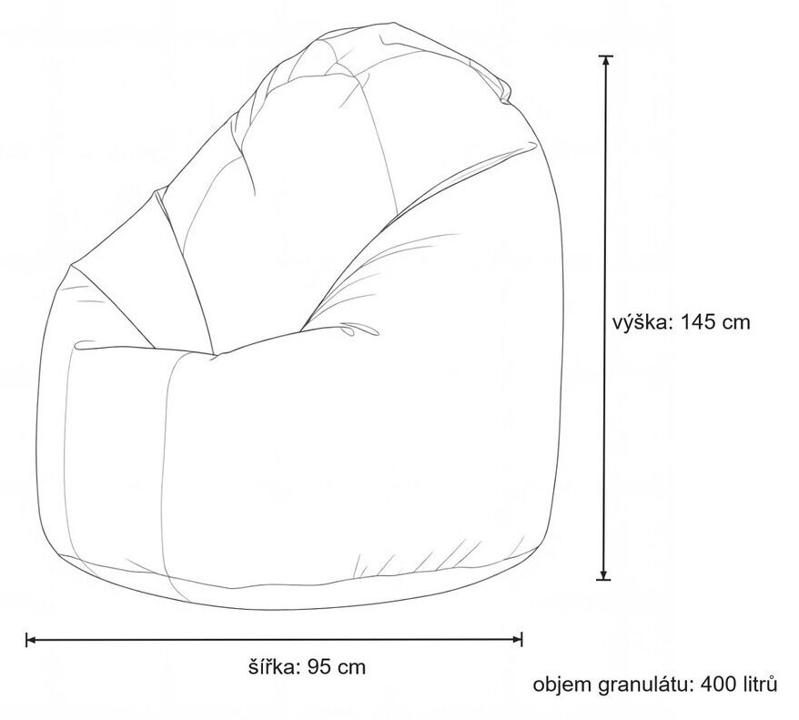 Rozměry Giga Sako Nylon